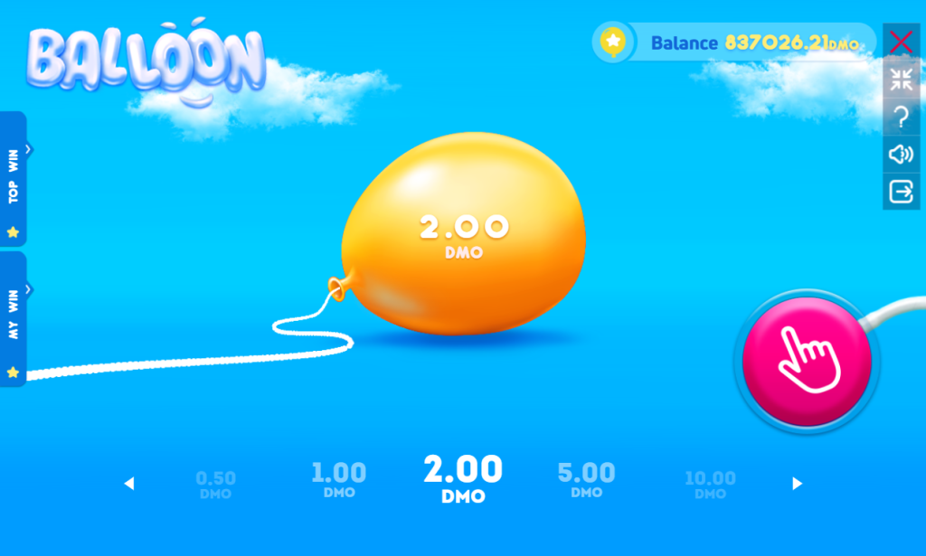 Balloon Žaidimas SmatSoft