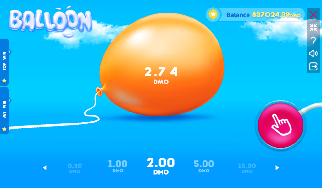 Balloon avarijos žaidimas